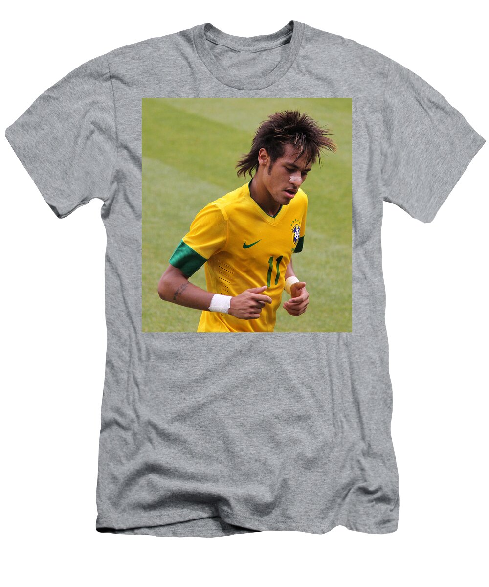 Hoe scherp Ongepast Neymar Junior T-Shirt by Lee Dos Santos - Pixels