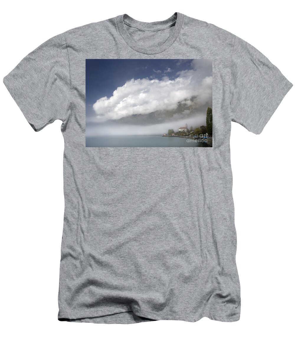 Lake T-Shirt featuring the photograph Swiss lake #2 by Ang El