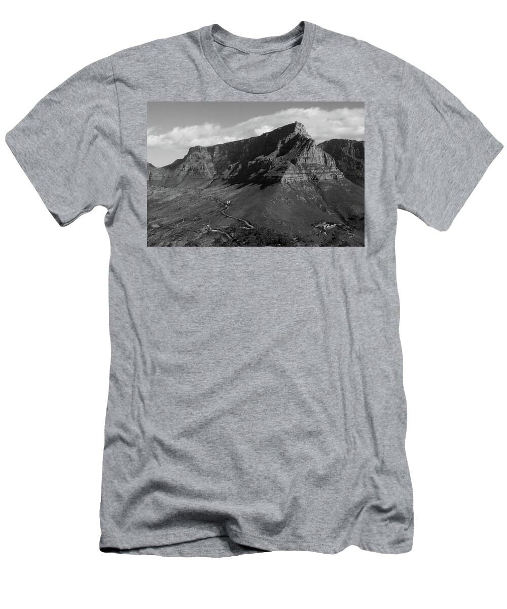 Table Mountain T-Shirt featuring the photograph Table Mountain - Cape Town #1 by Aidan Moran