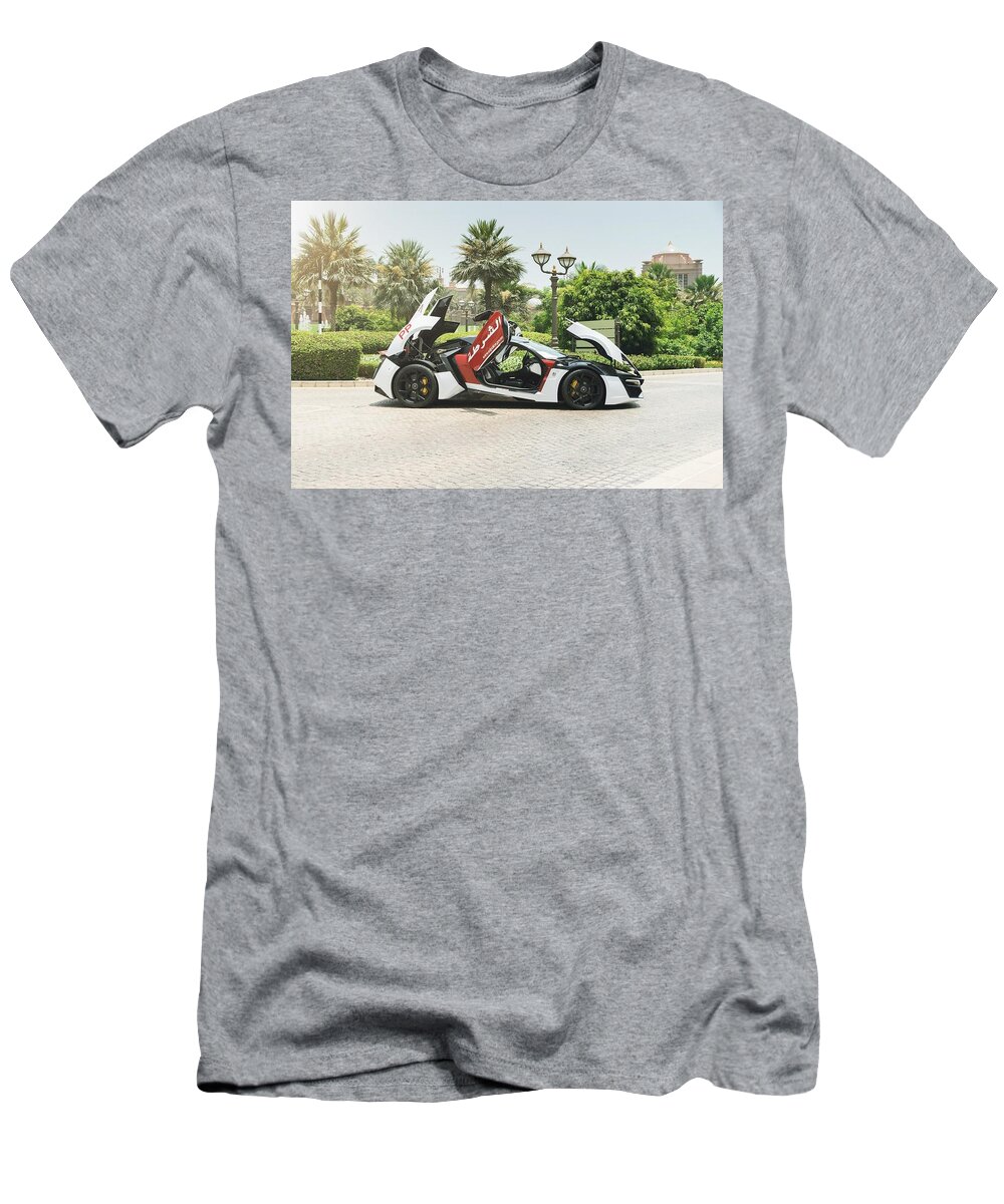 Lykan Hypersport T-Shirt featuring the photograph Lykan Hypersport #3 by Jackie Russo