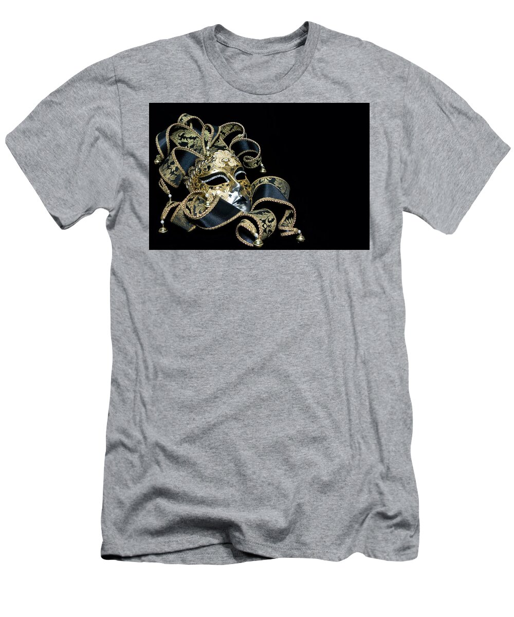 Mask T-Shirt featuring the photograph Mask #3 by Jackie Russo