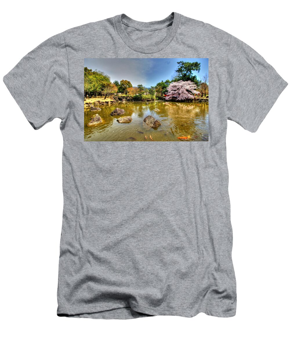 Nara Japan T-Shirt featuring the photograph Nara Japan #3 by Paul James Bannerman