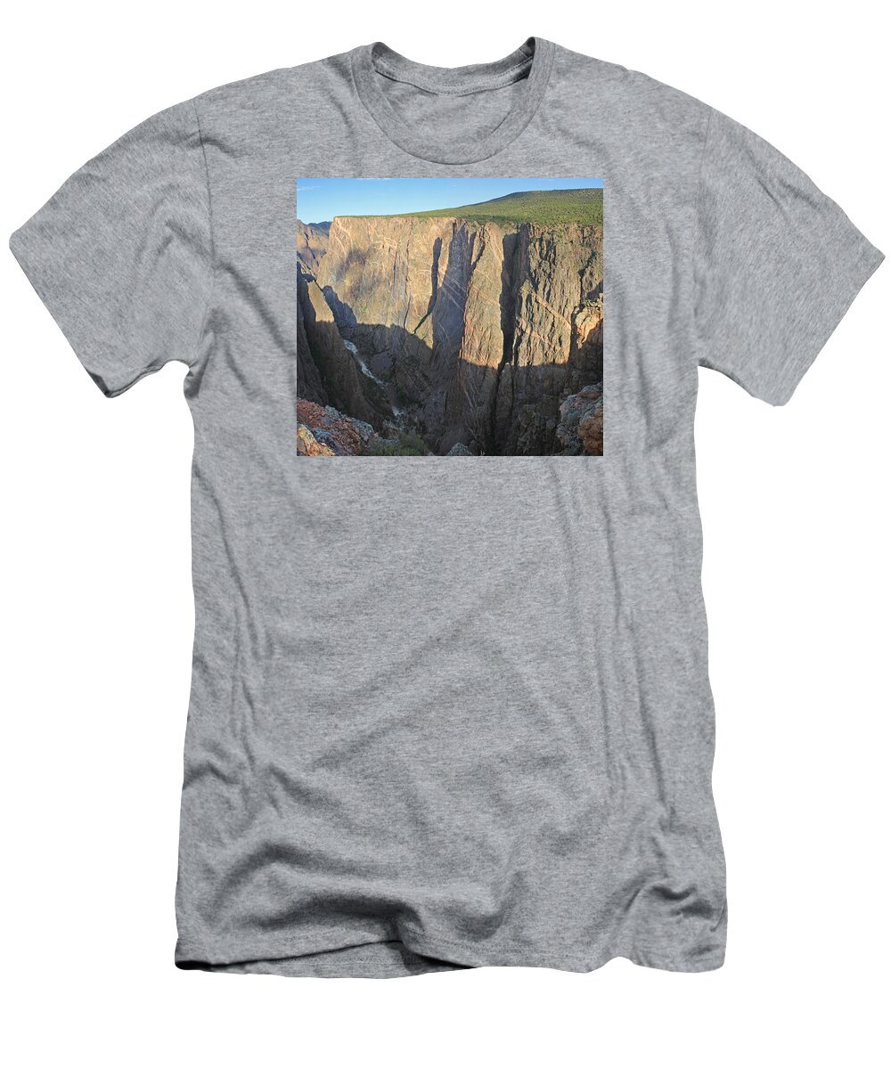 Painted Wall T-Shirt featuring the photograph 3D10317 Painted Wall by Ed Cooper Photography
