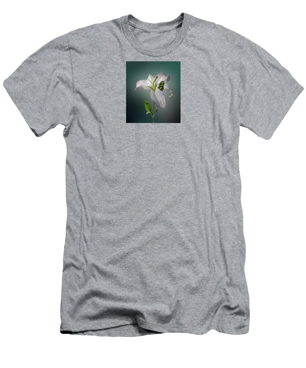White T-Shirt featuring the photograph 4371 by Peter Holme III