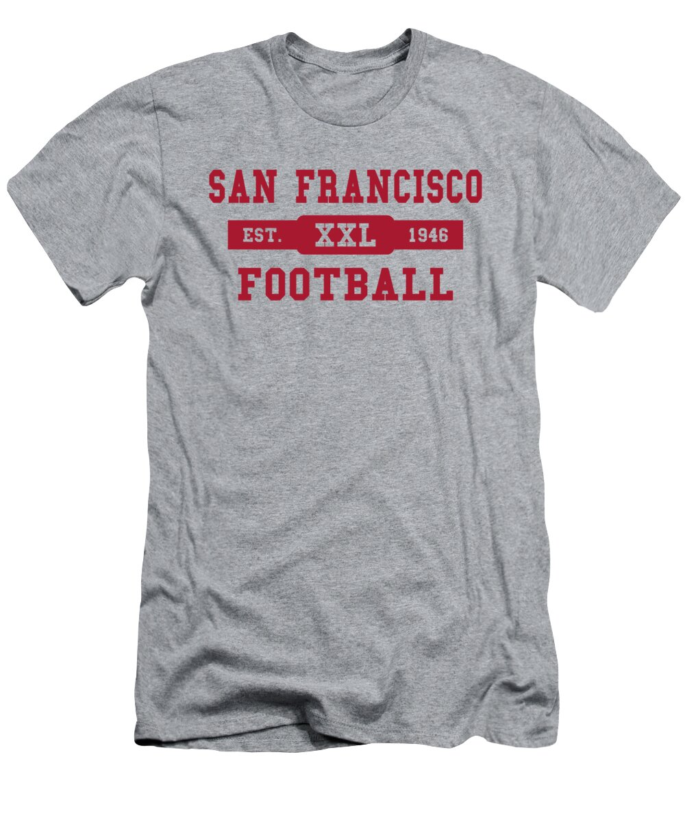49ers Retro Shirt T-Shirt by Joe Hamilton - Fine Art America