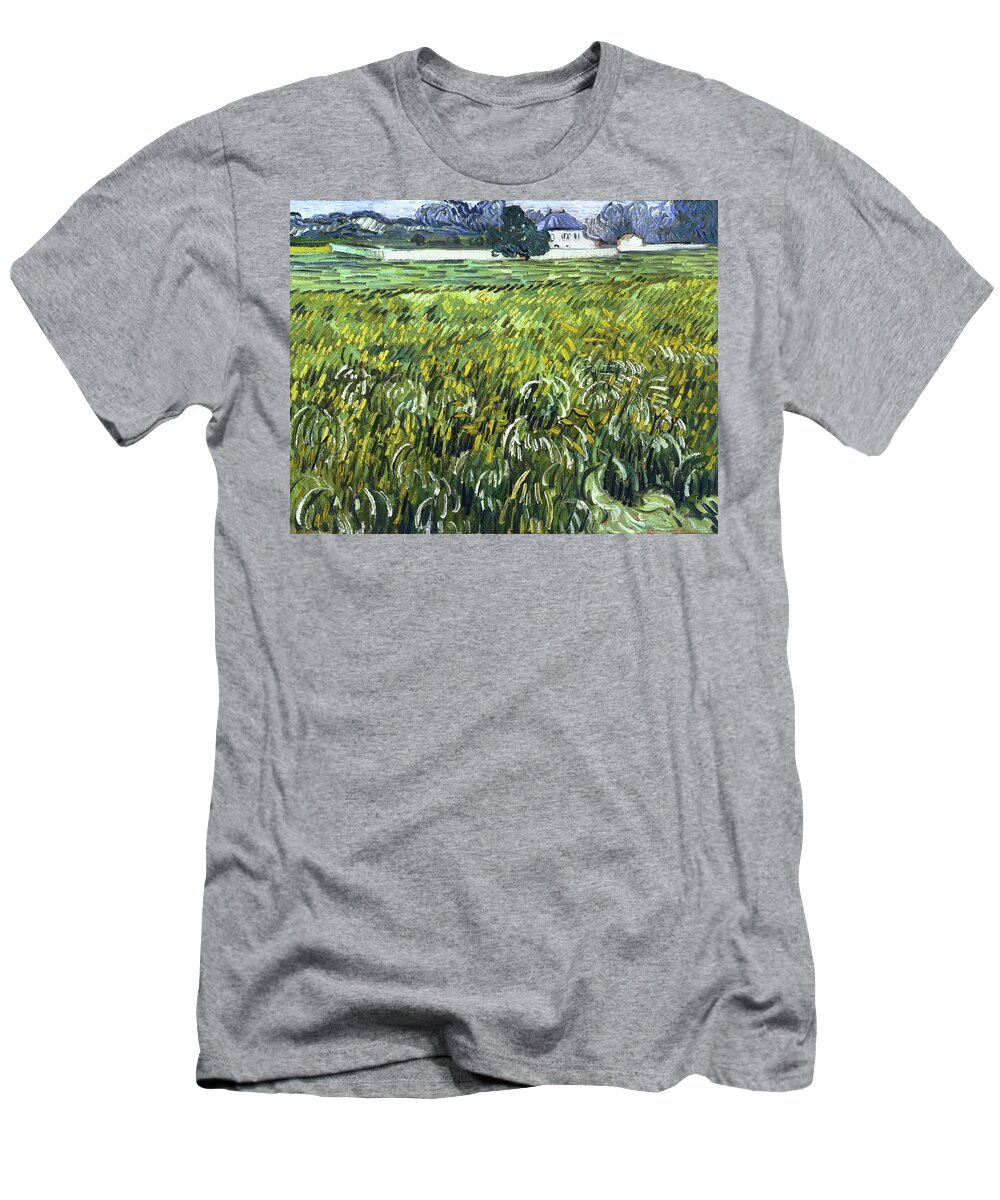 Vincent Van Gogh T-Shirt featuring the painting House at Auvers #8 by Vincent van Gogh