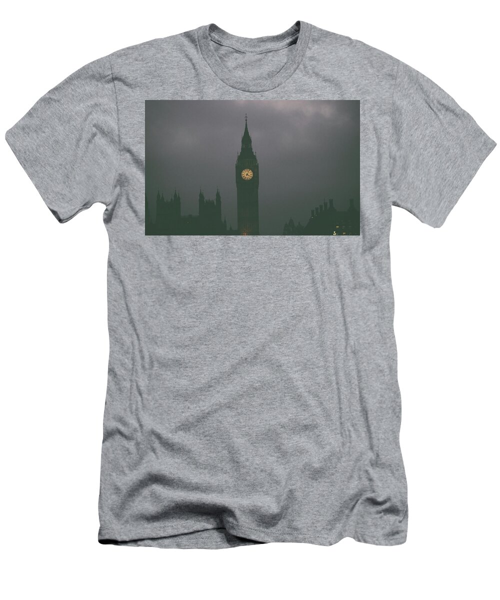 London T-Shirt featuring the photograph Westminster #7 by Martin Newman