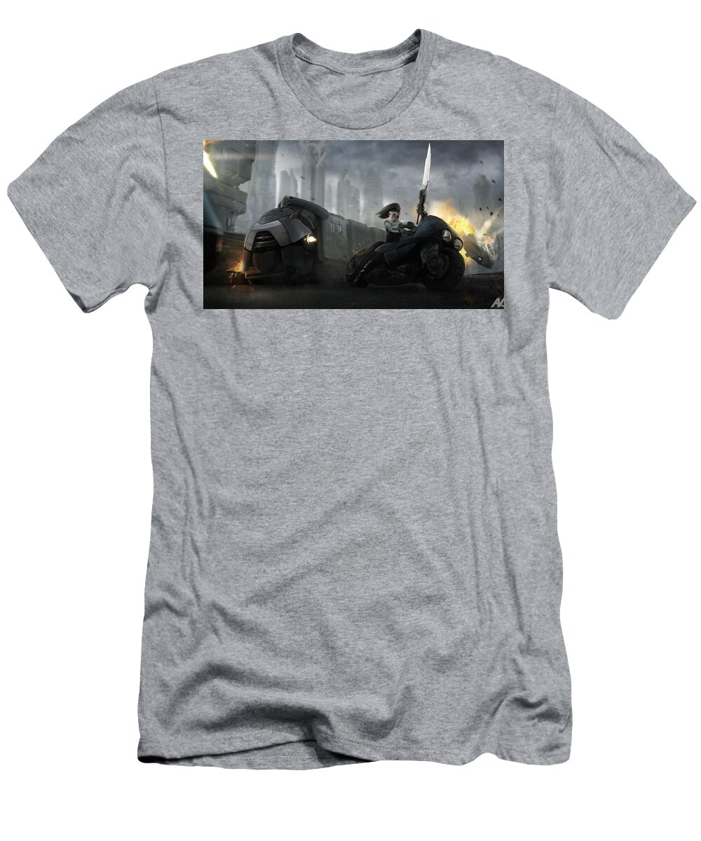 Vehicle T-Shirt featuring the digital art Vehicle #8 by Super Lovely