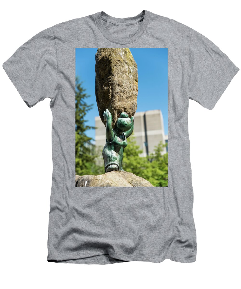 Sculpture T-Shirt featuring the photograph A Load of Homework by Tom Cochran