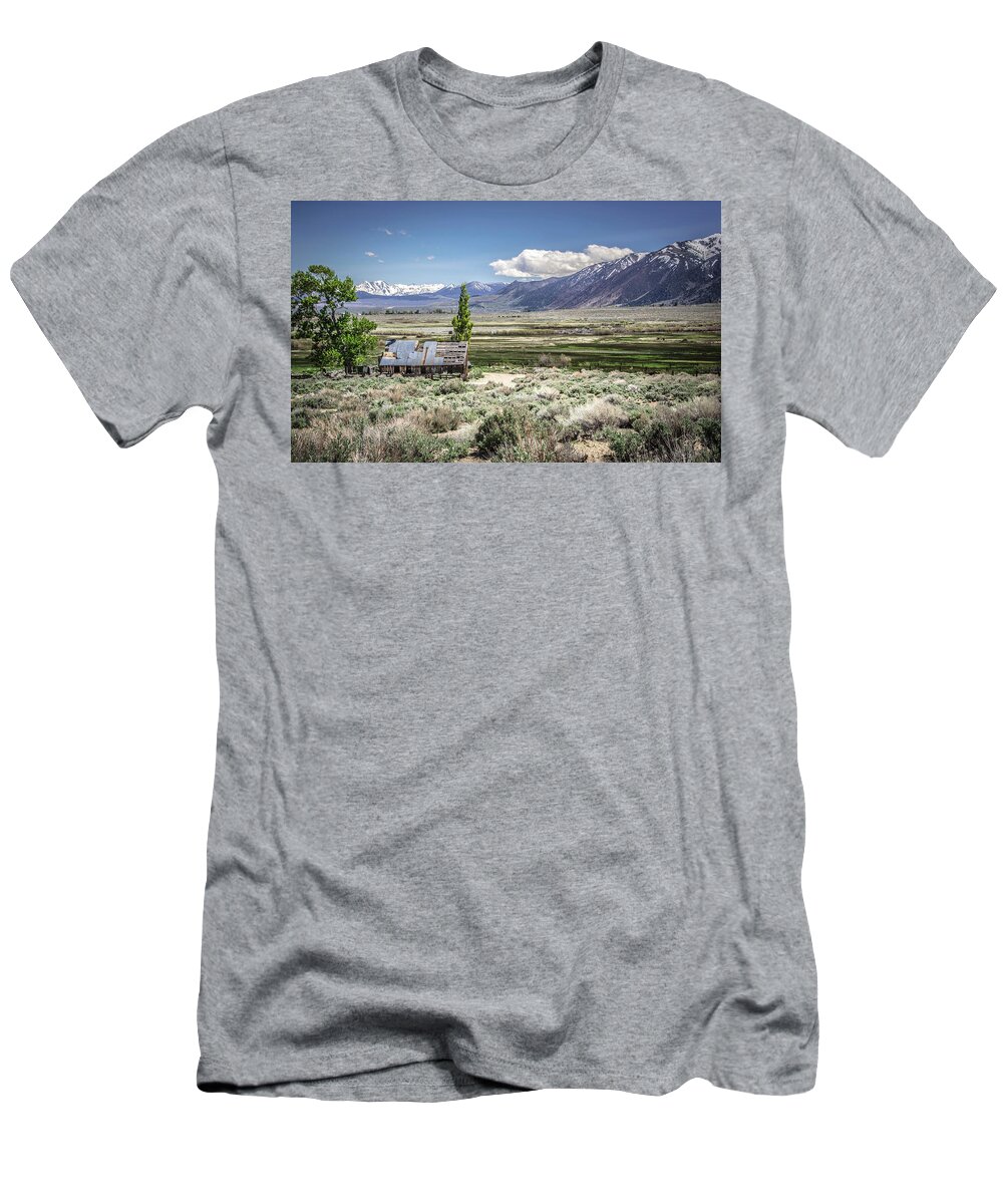 Mono County T-Shirt featuring the photograph Abandoned by Steph Gabler