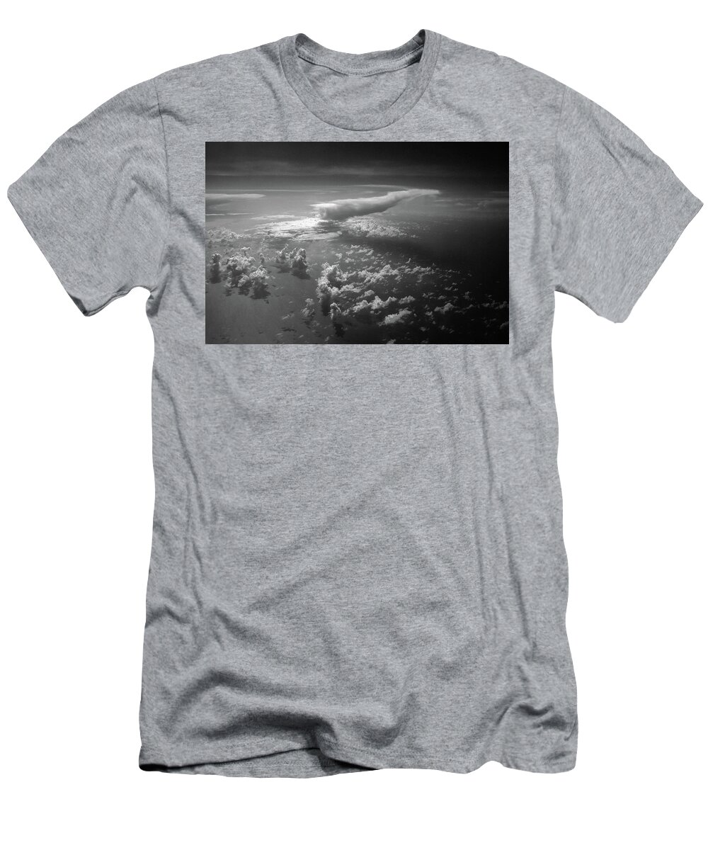 Cedric Hampton T-Shirt featuring the photograph Above Earth 1 by Cedric Hampton