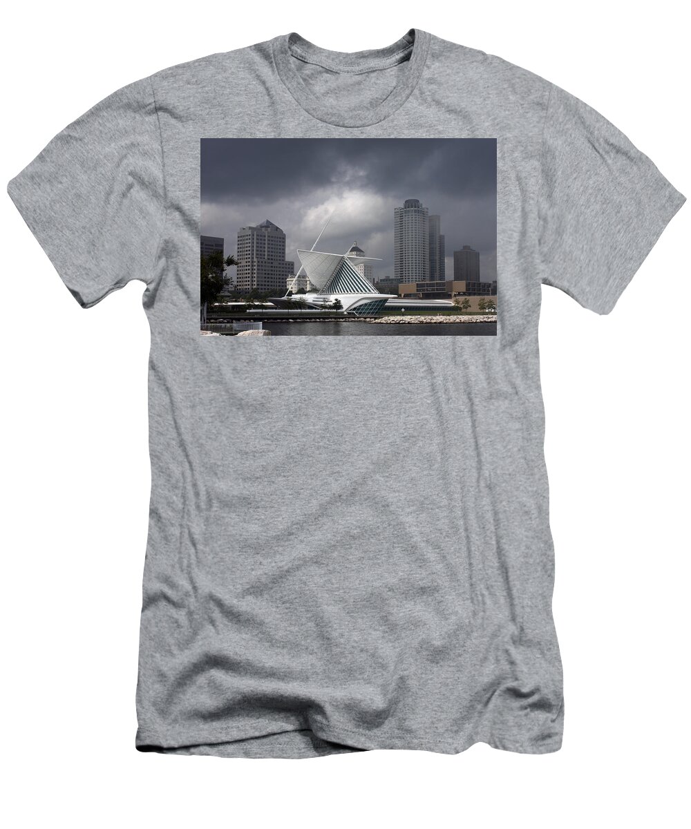 Architecture T-Shirt featuring the photograph After the storm by Thomas Pipia
