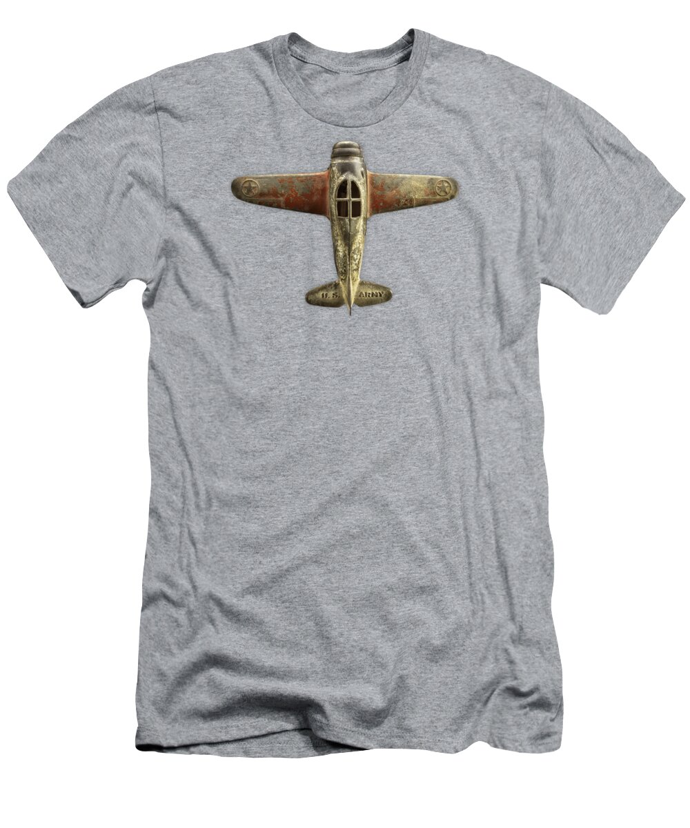 Metal T-Shirt featuring the photograph Airplane Scrapper by YoPedro
