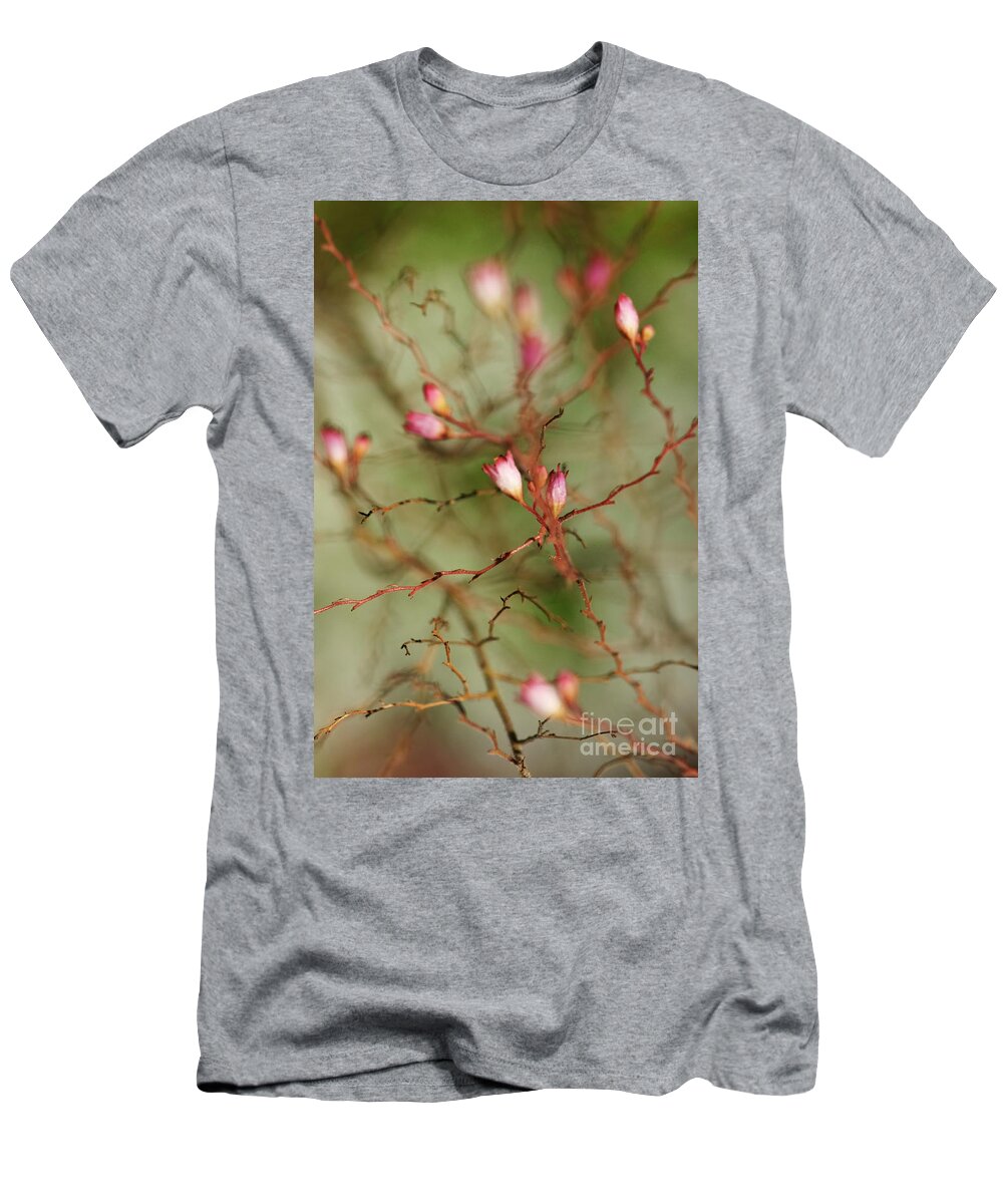Flower T-Shirt featuring the photograph All Things Connected by Linda Shafer
