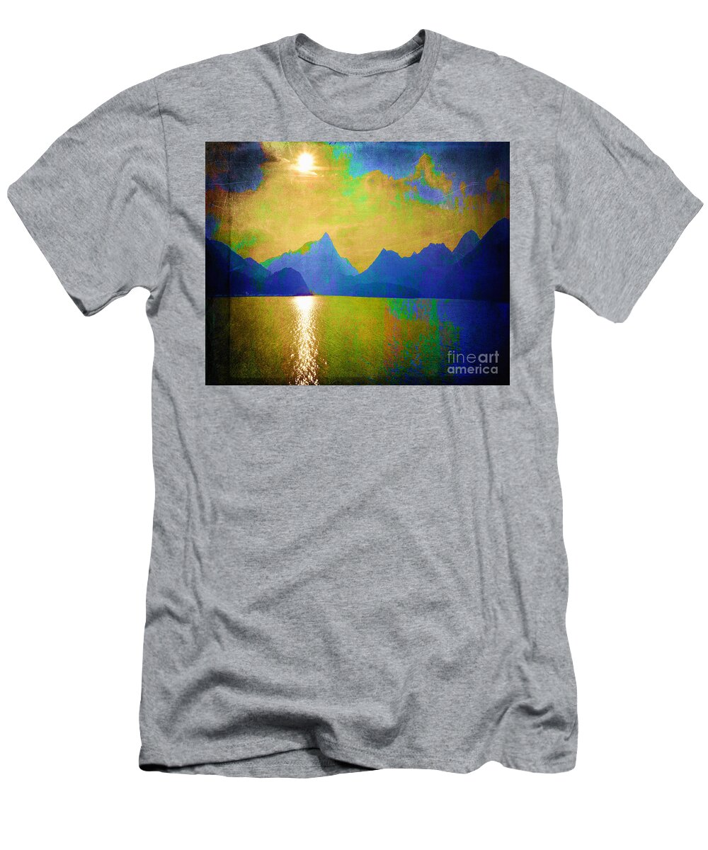 Nag007212 T-Shirt featuring the photograph Almost Home by Edmund Nagele FRPS