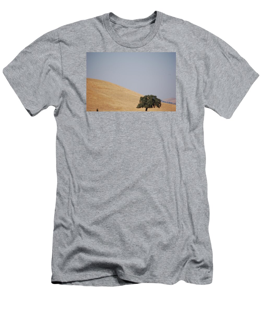 Tree T-Shirt featuring the photograph Alone by Maria Aduke Alabi