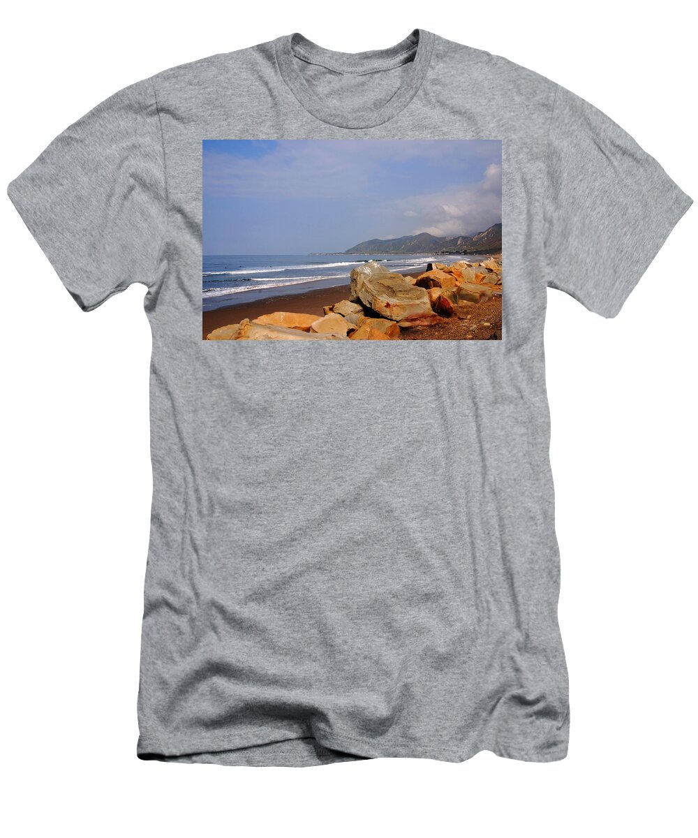West Coast T-Shirt featuring the photograph Along the Californian Coast by Susanne Van Hulst