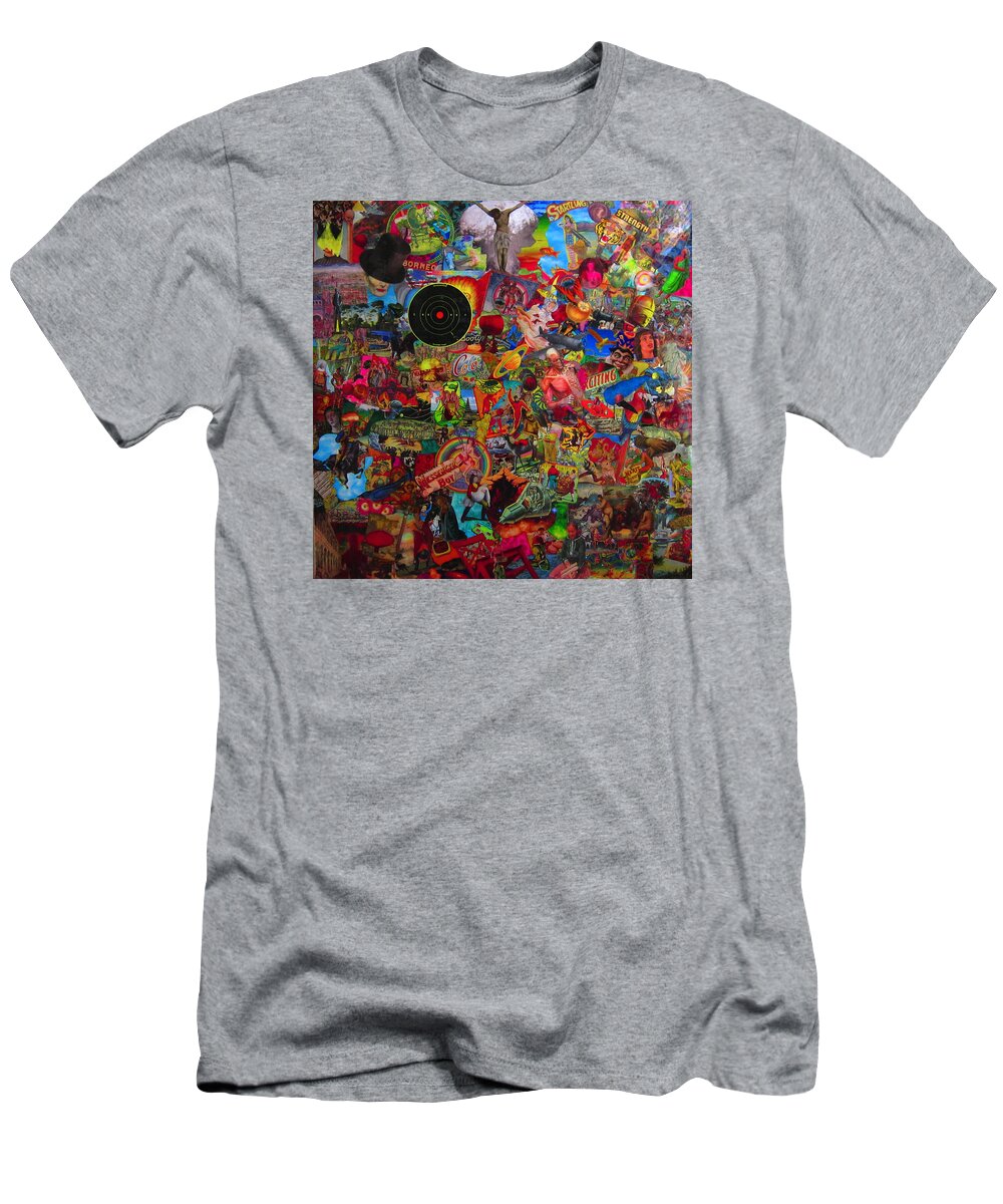  T-Shirt featuring the painting American Heritage by Steve Fields
