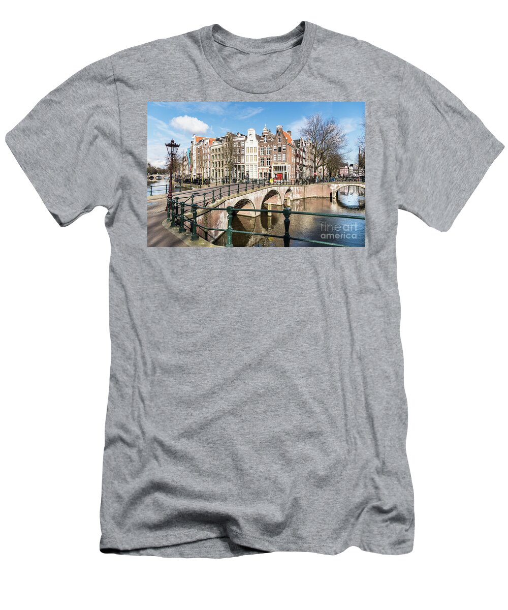 Amsterdam T-Shirt featuring the photograph Amsterdam by Didier Marti