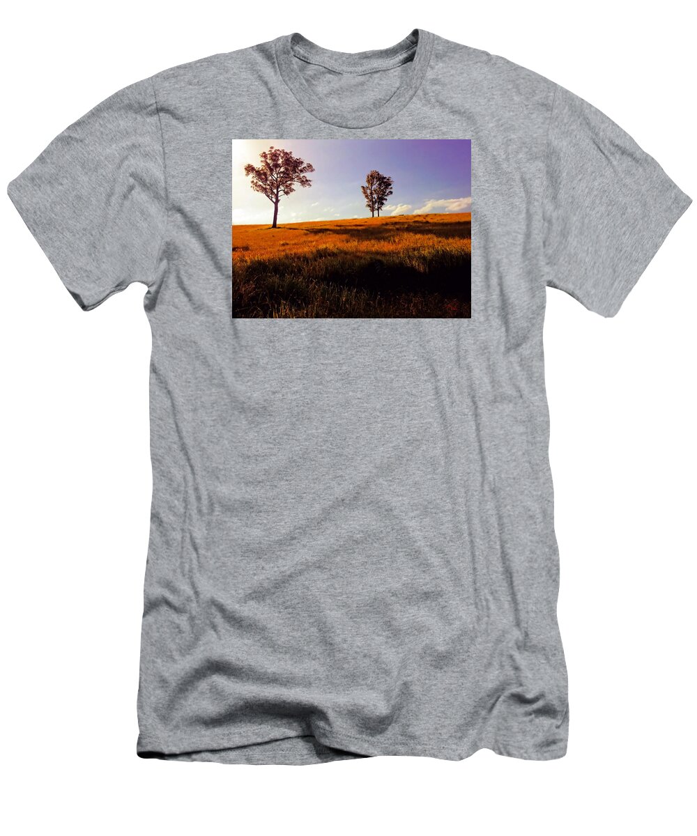 Nature T-Shirt featuring the photograph Arfternoon Hills by Michael Blaine