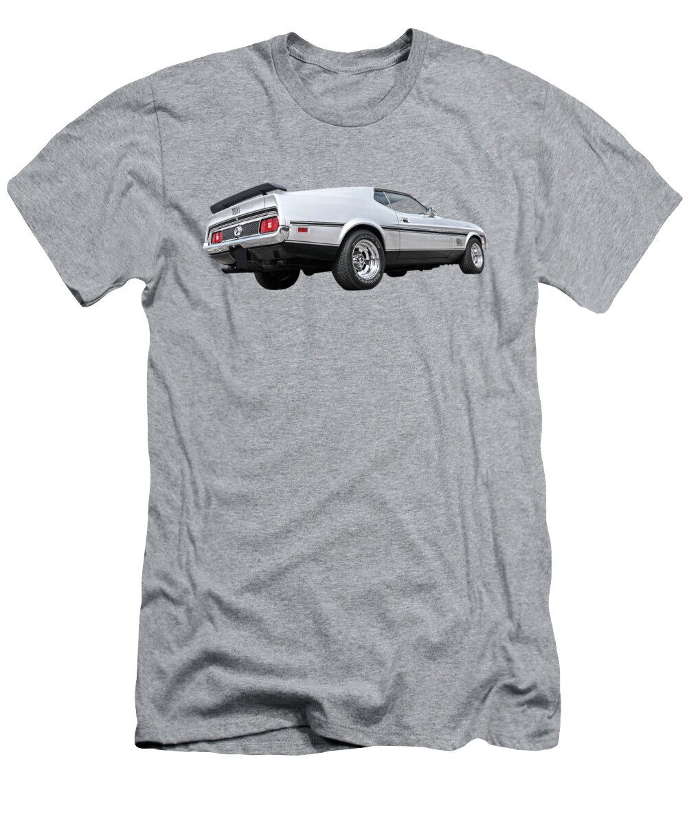 Ford Mustang T-Shirt featuring the photograph Mach 1 Power by Gill Billington