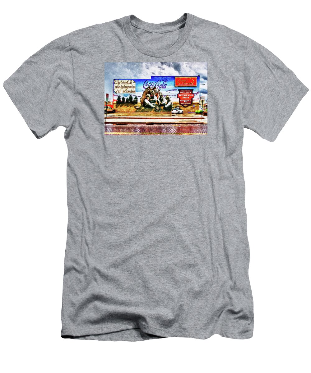 Bill Kesler Photography T-Shirt featuring the photograph Large North Platte Wall Mural by Bill Kesler