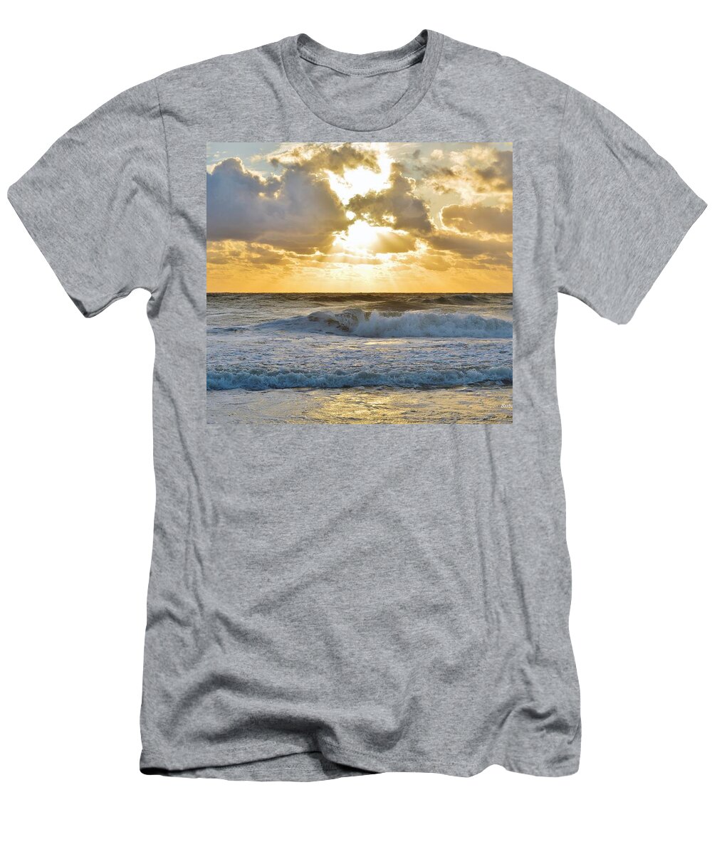 Obx T-Shirt featuring the photograph August Sunrise by Barbara Ann Bell