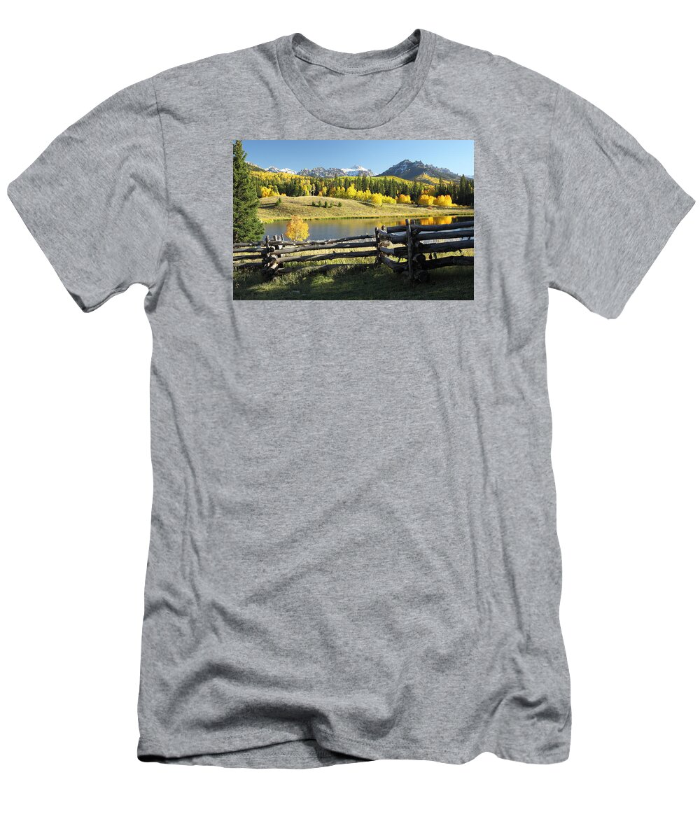 Colorado T-Shirt featuring the photograph Autumn Serenade by Eric Glaser