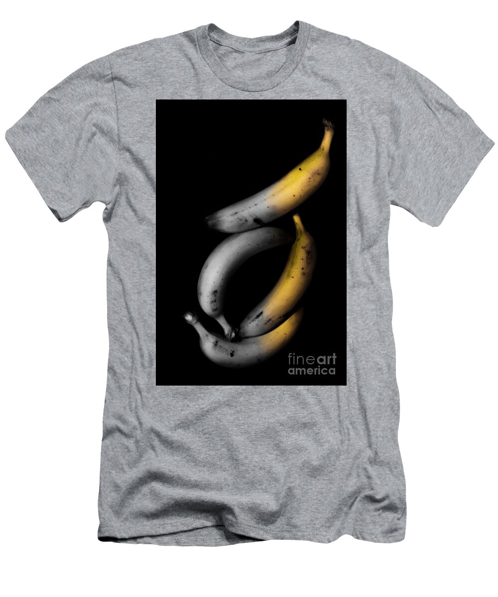 Fruit T-Shirt featuring the digital art Banana Split by Jorgo Photography