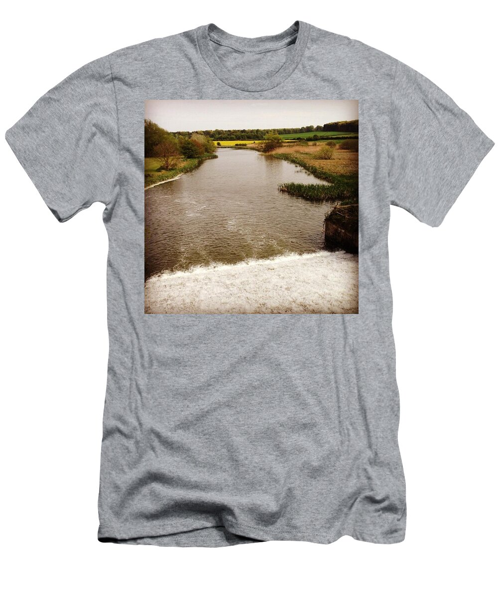  T-Shirt featuring the photograph Bank Holiday At Clumber Park Very by Alice Megan