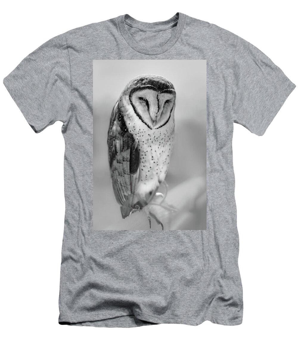 Nature T-Shirt featuring the photograph Barn Owl II by Robert Mitchell