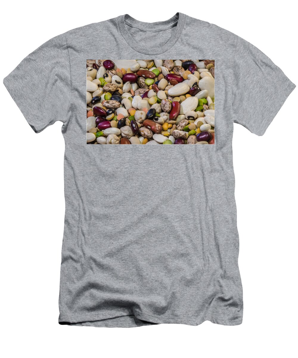 Guy Whiteley Photography T-Shirt featuring the photograph Bean Soup - Tomorrow by Guy Whiteley