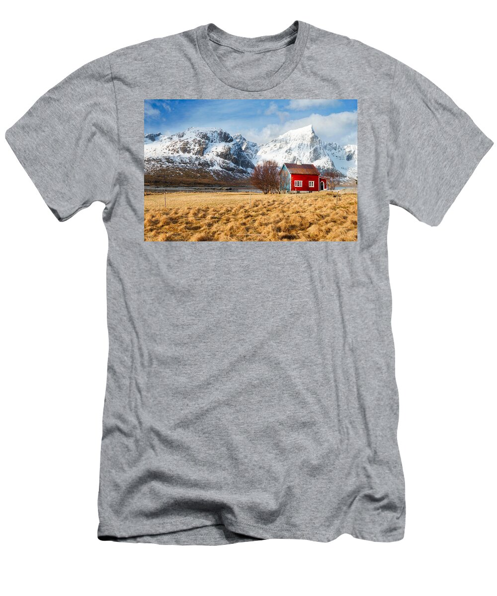 Norway T-Shirt featuring the photograph Believe It When You See It by Philippe Sainte-Laudy