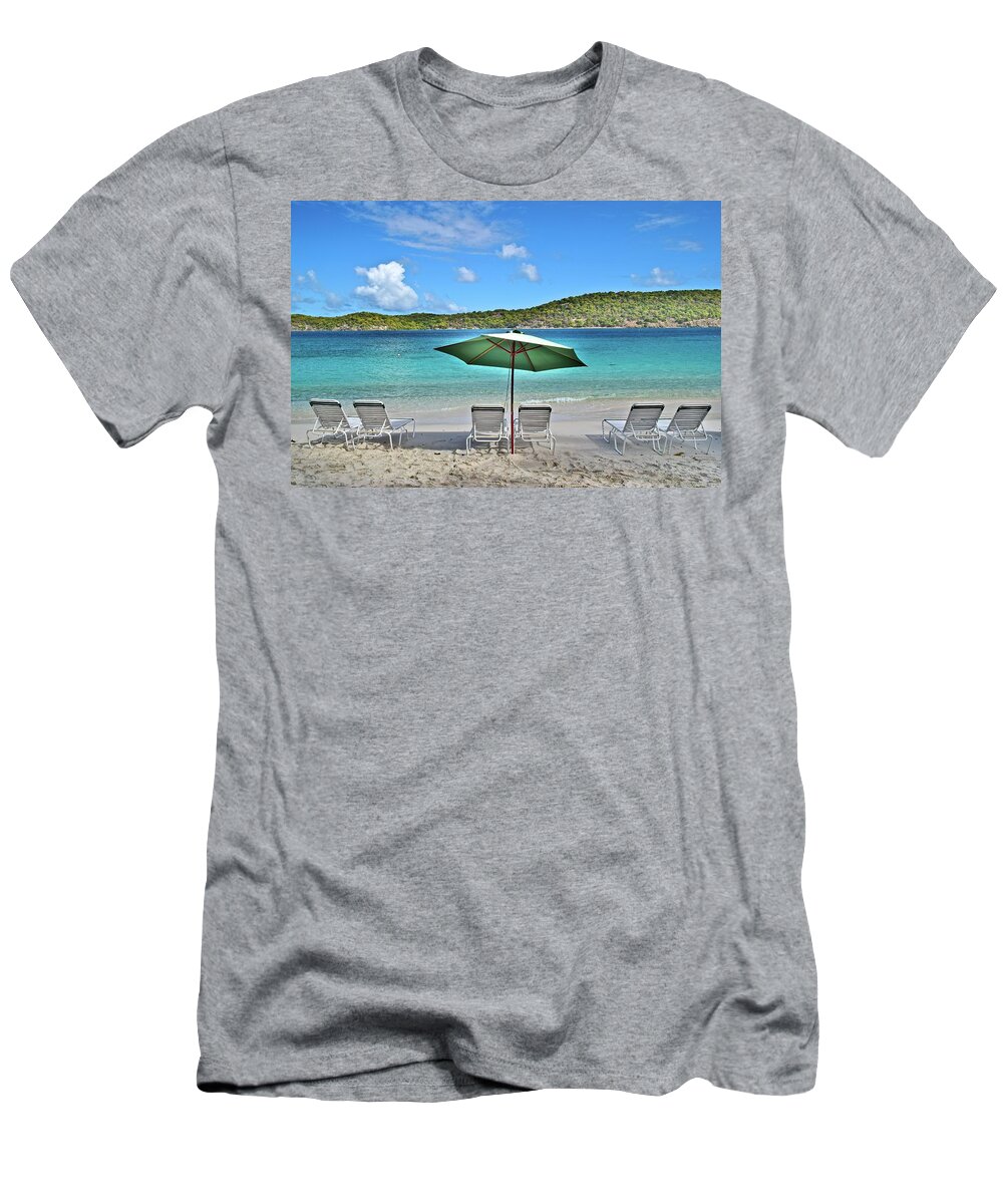 Beach T-Shirt featuring the photograph Bermuda Bahama Come on Pretty Mama by Frozen in Time Fine Art Photography