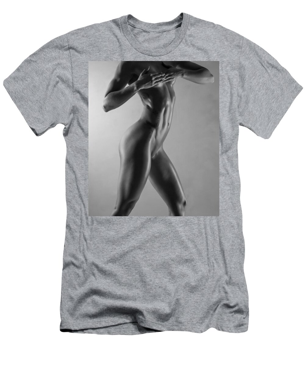 Blue Muse Fine Art T-Shirt featuring the photograph Body of Art 6 by Blue Muse Fine Art