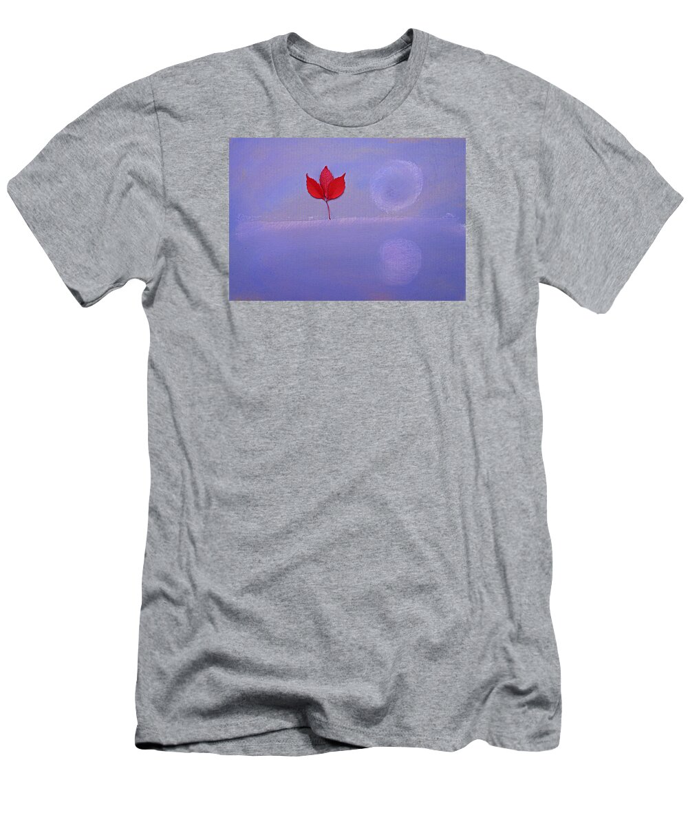 Winter Welcome T-Shirt featuring the painting Bon Hiver by Charles Stuart