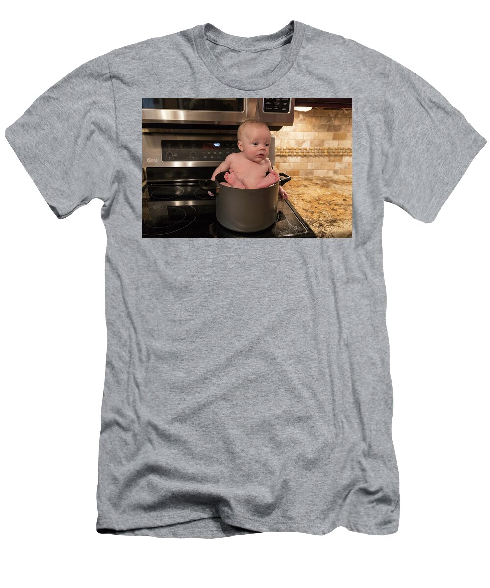 Baby T-Shirt featuring the photograph Braydon Soup by Lorraine Baum