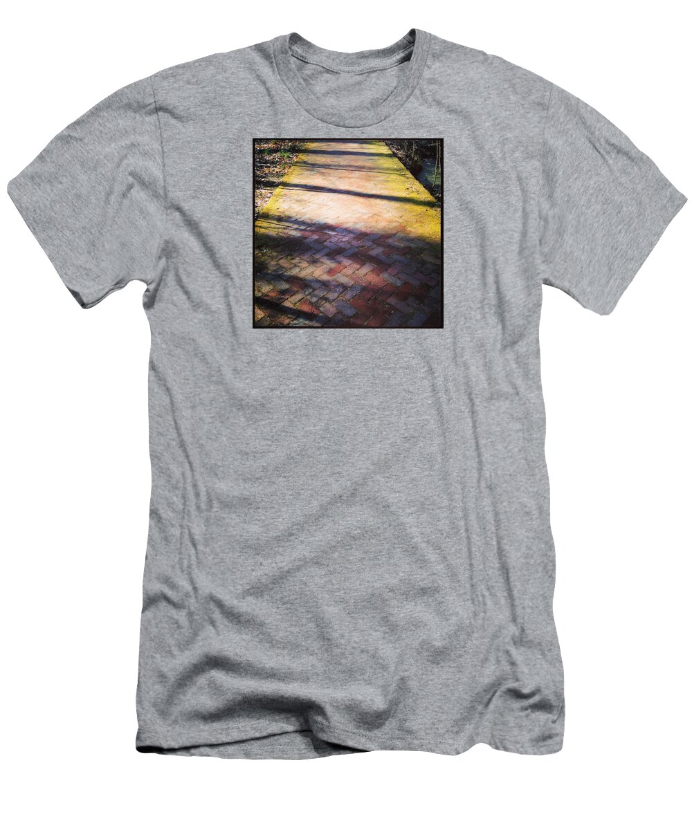  T-Shirt featuring the photograph Brick and Moss by Will Felix