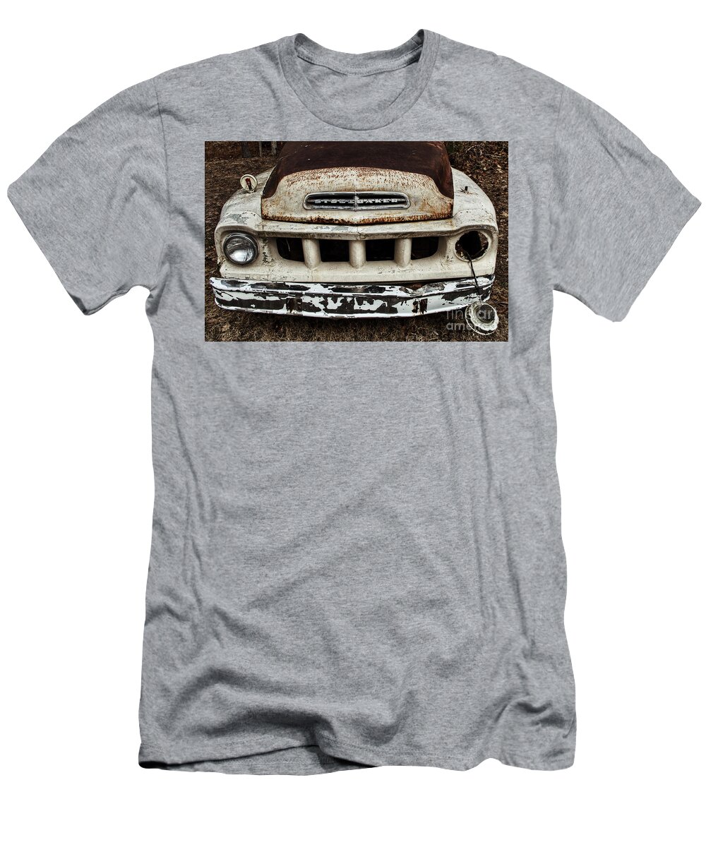 Truck T-Shirt featuring the photograph Busted Flat In Baton Rouge by Terry Doyle