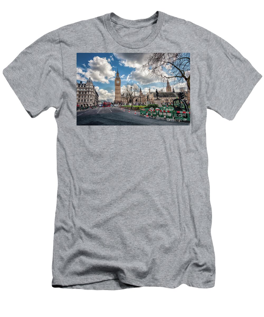 Ben T-Shirt featuring the photograph Busy road by Mariusz Talarek