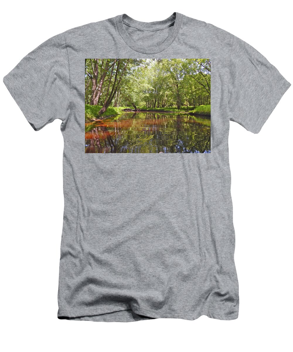 Nature T-Shirt featuring the photograph Canton Canoe Trip 2016 44 by George Ramos
