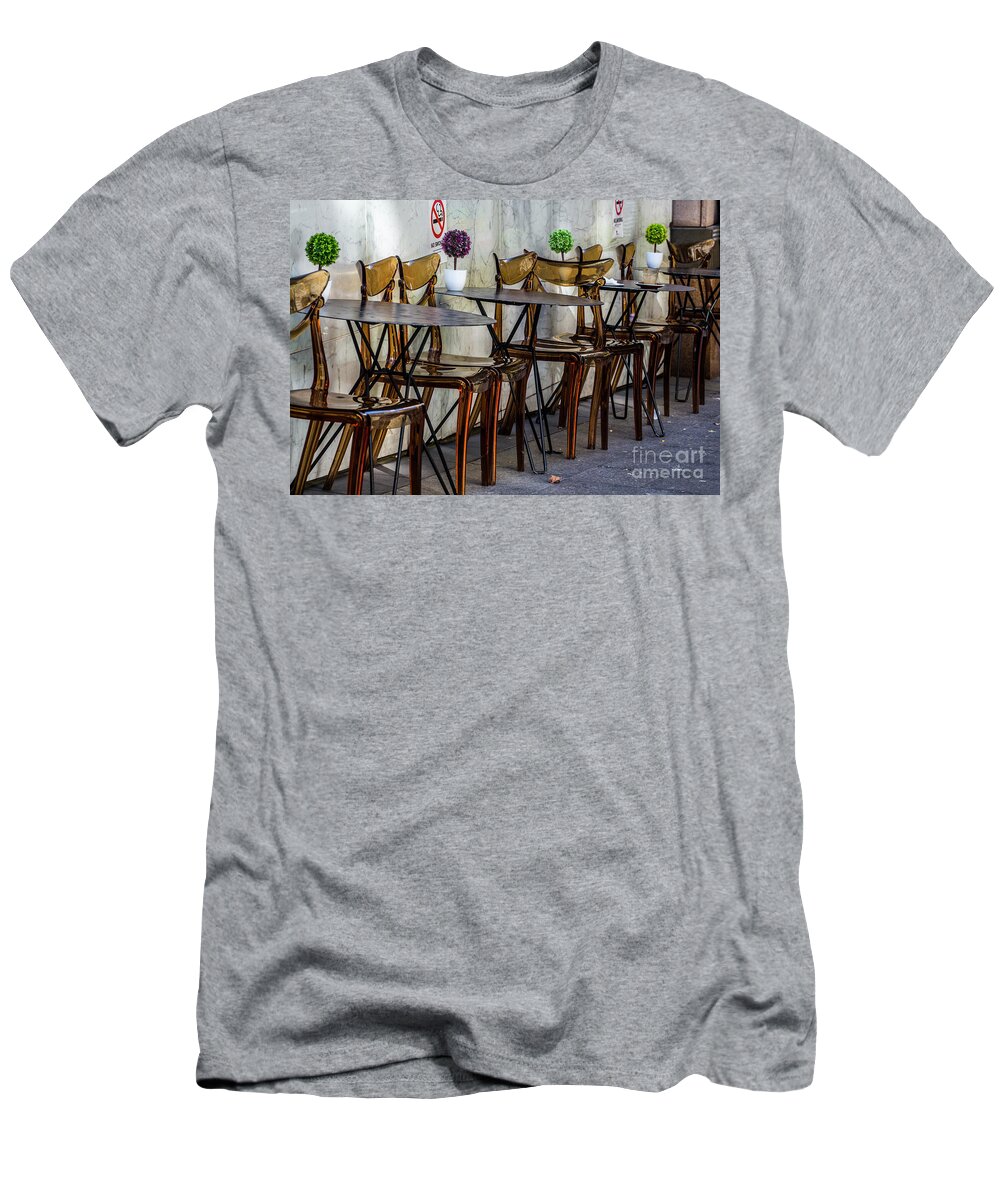 Chairs T-Shirt featuring the photograph Chairs by Sheila Smart Fine Art Photography