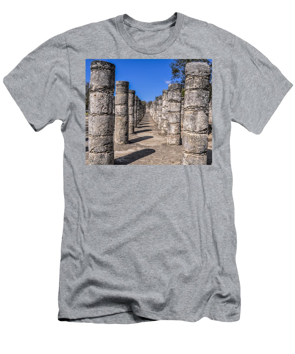 Sky T-Shirt featuring the photograph Chichen Itza 2 by Pelo Blanco Photo
