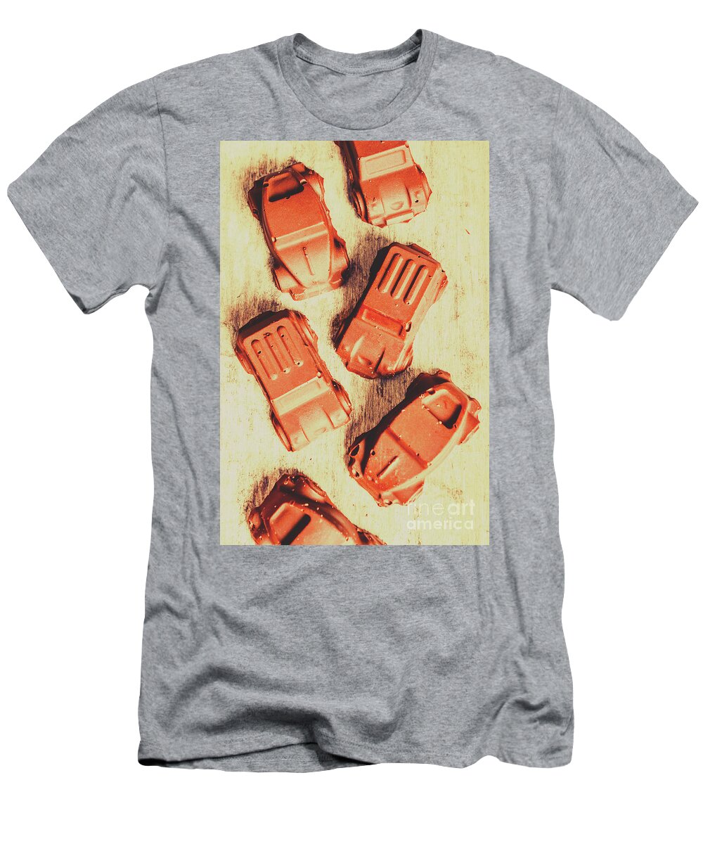 Chocolate T-Shirt featuring the photograph Choc-ed Up Highway by Jorgo Photography