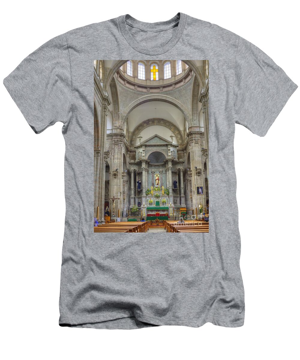 Decoration T-Shirt featuring the photograph Church in Guanajuato by Juli Scalzi