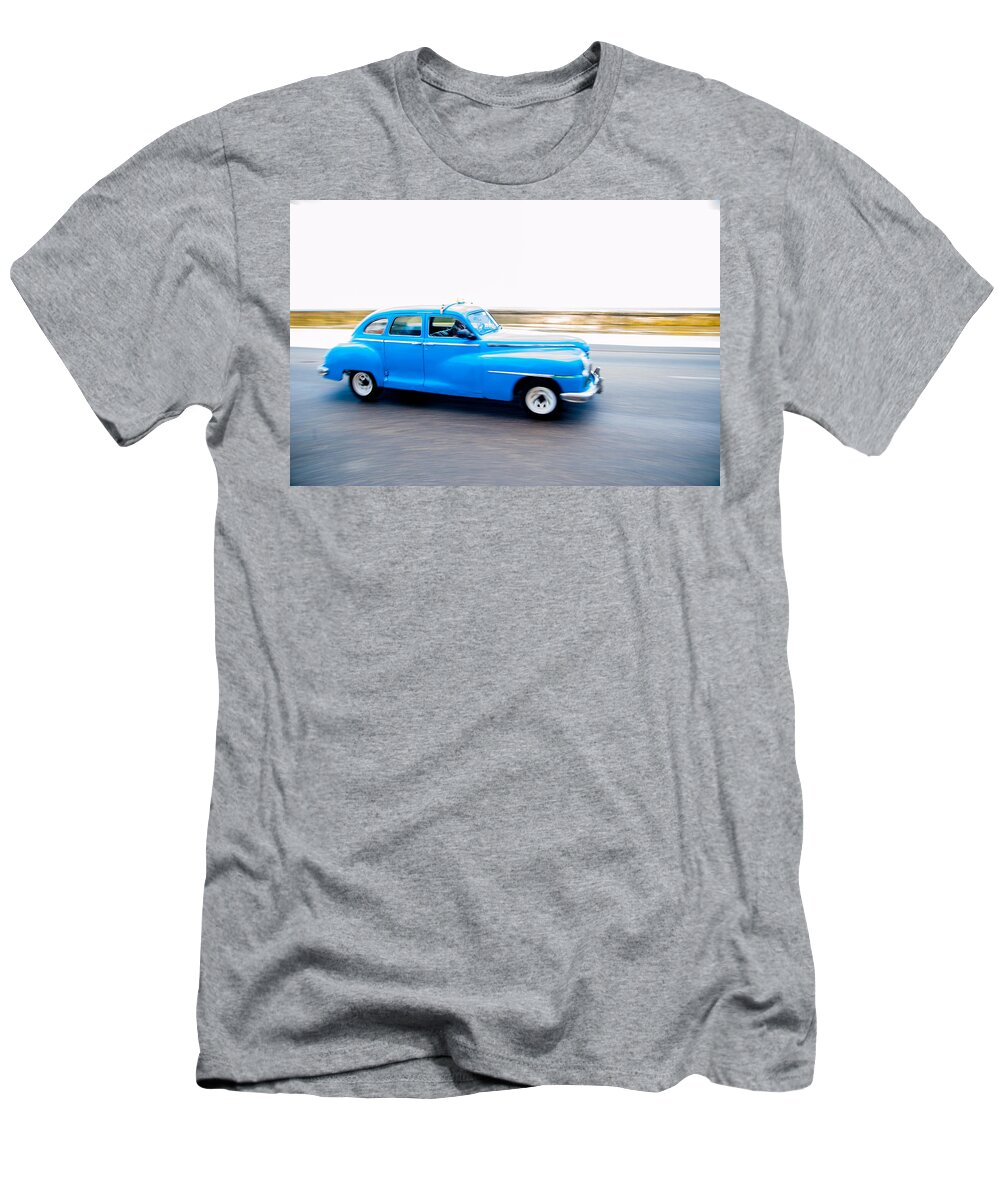 Cuba T-Shirt featuring the photograph Classic Car Cuba IV by Rob Loud