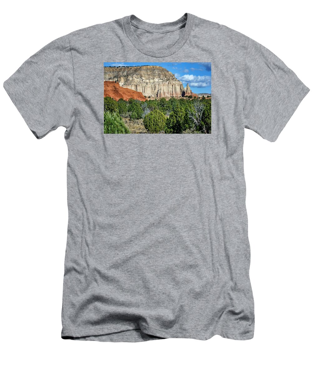 Utah T-Shirt featuring the photograph Claystone - Sandstone - Kodachrome Basin by Nikolyn McDonald