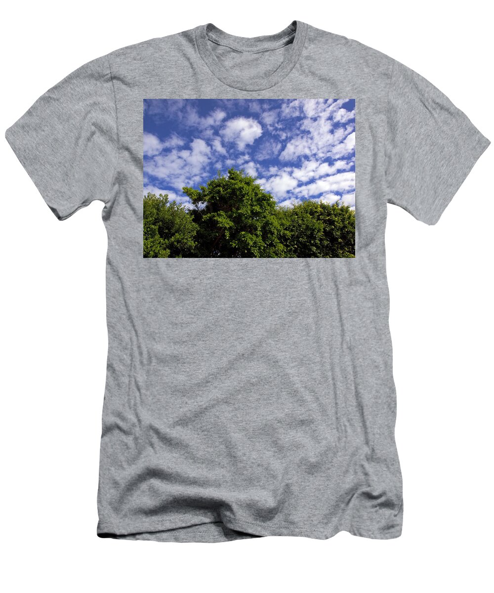 Sky T-Shirt featuring the photograph Clouds In My Sky by Allan Hughes