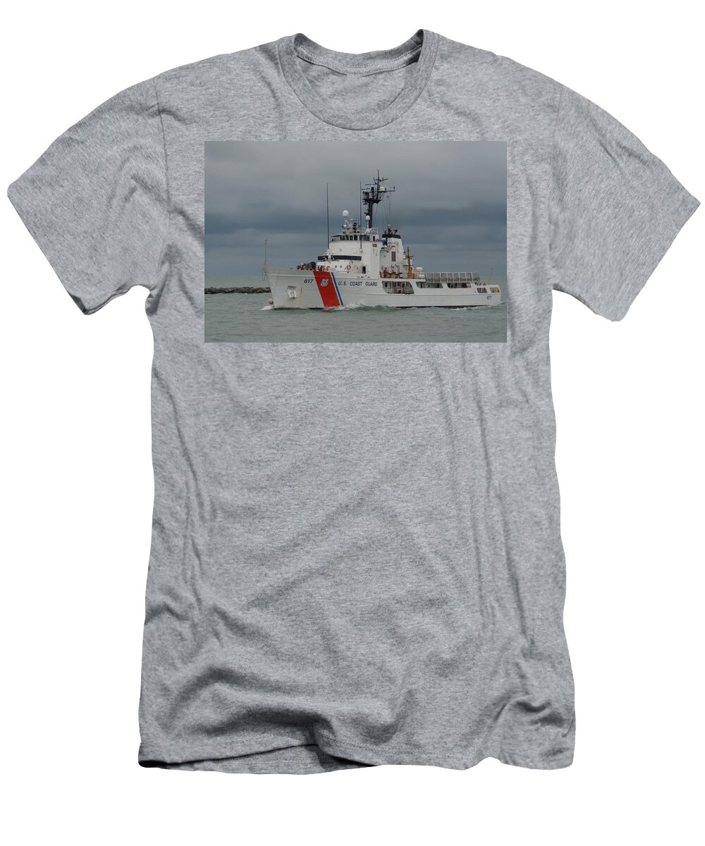 U.s Coast Guard Cutter T-Shirt featuring the photograph Coast Guard Cutter Vigilant by Bradford Martin