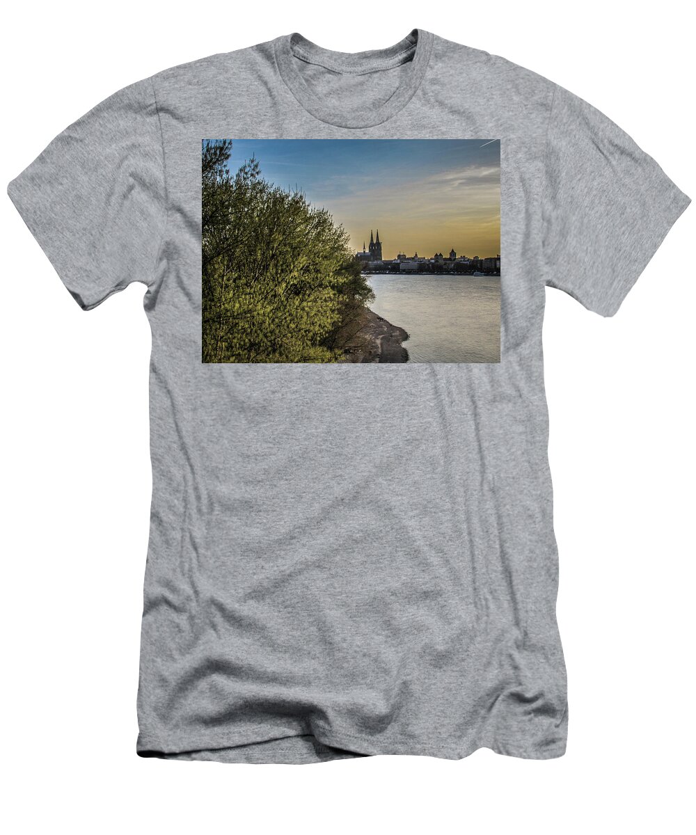 Cologne's City T-Shirt featuring the photograph Cologne's City by Cesar Vieira